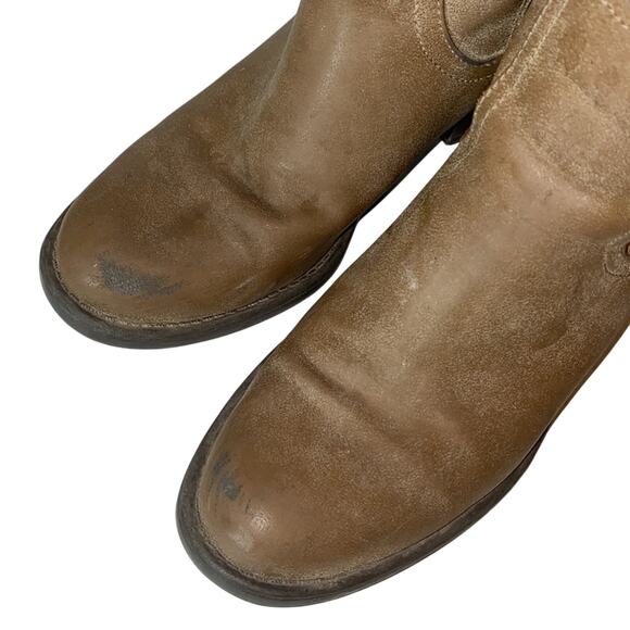 Calvin Klein Raelin 2 Leather Tall Boots 6 - Picture 7 of 13